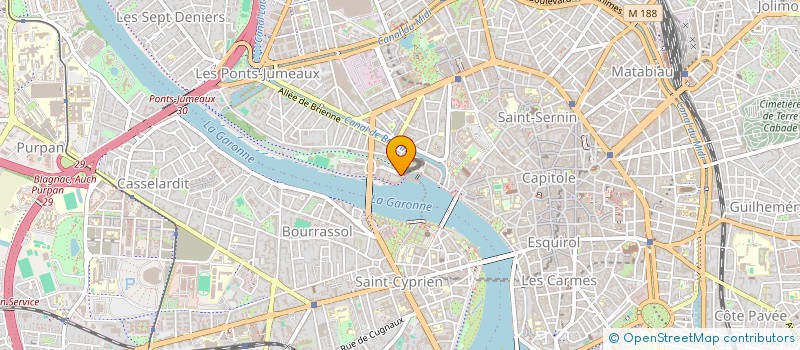 localisation de l'entreprise SC LELU à TOULOUSE