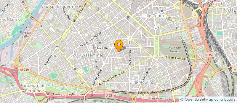 localisation de l'entreprise SC LEMADE  LILLE
