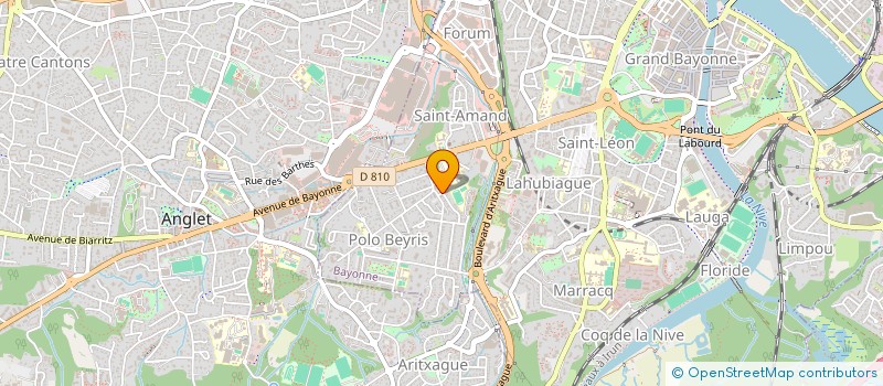 localisation de l'entreprise SC LEOMAX à BAYONNE