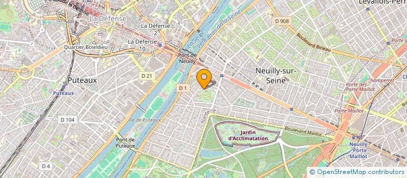 localisation de l'entreprise SC LEOVILLE à NEUILLY-SUR-SEINE