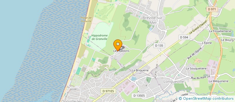 localisation de l'entreprise SC LEP SYMAJE  BREVILLE-SUR-MER