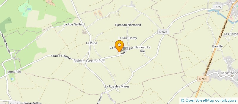 localisation de l'entreprise SC LEREVEREND  SAINTE-GENEVIEVE