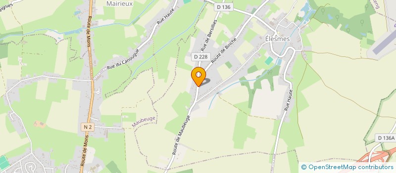 localisation de l'entreprise SC LEROY à ELESMES