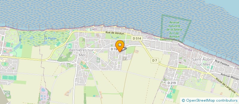 localisation de l'entreprise SC LES ALLIES  BERNIERES-SUR-MER