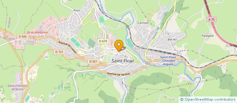 localisation de l'entreprise SC LES ARCADES à SAINT-FLOUR