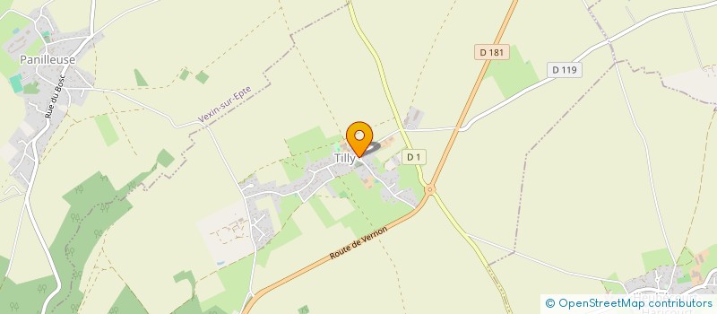 localisation de l'entreprise SC LES BELLES DE FONTENAY  VEXIN-SUR-EPTE