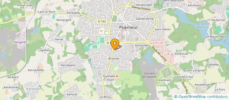 localisation de l'entreprise SC LES CASSIETTES à PLOEMEUR