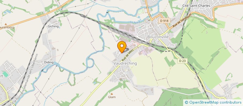 localisation de l'entreprise SC LES COLCHIQUES  VAUDRECHING