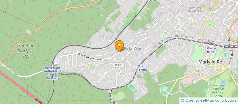 localisation de l'entreprise SC LES CORMORANS  L'ETANG-LA-VILLE