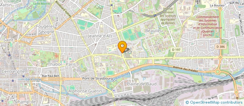 localisation de l'entreprise SC LES CRAPOUILLIS à RENNES