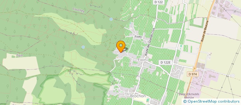 localisation de l'entreprise SC LES DAUVERT SISTERS  FIXIN