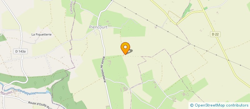 localisation de l'entreprise SC LES ECURIES DE PIENCOURT  PIENCOURT