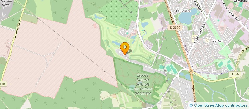 localisation de l'entreprise SC LES EGRAVATS 45 à ARDON