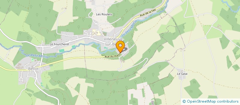 localisation de l'entreprise SC LES FONTENILS à VILLENEUVE-SUR-BELLOT