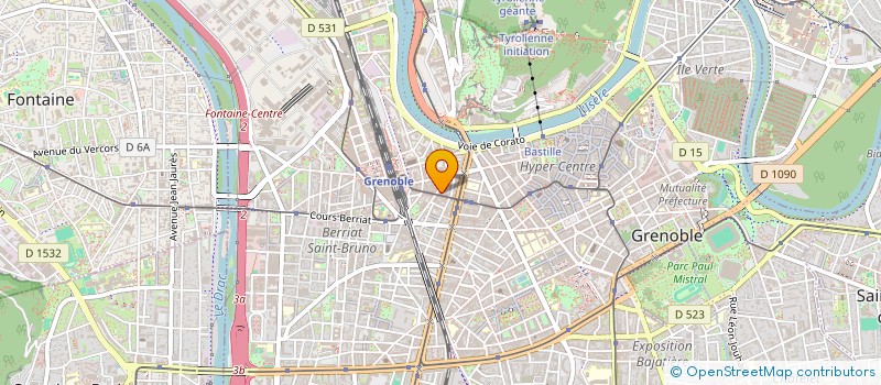 localisation de l'entreprise SC LES HIRONDELLES à GRENOBLE