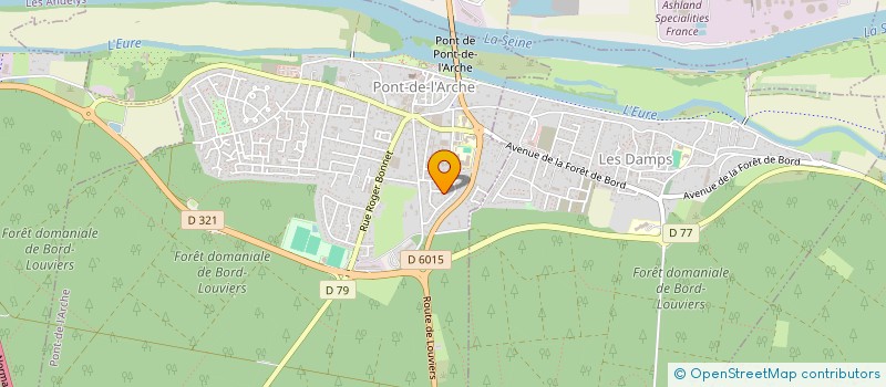 localisation de l'entreprise SC LES LIONS ALPINS  PONT-DE-L'ARCHE