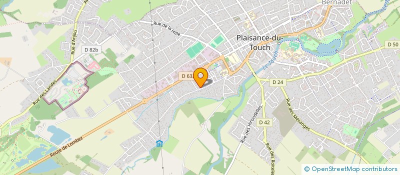 localisation de l'entreprise SC LES NEFLIERS  PLAISANCE-DU-TOUCH