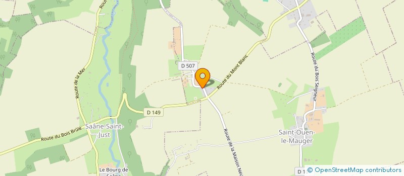 localisation de l'entreprise SC LES OEUFS AU JUST  SAINT-OUEN-LE-MAUGER