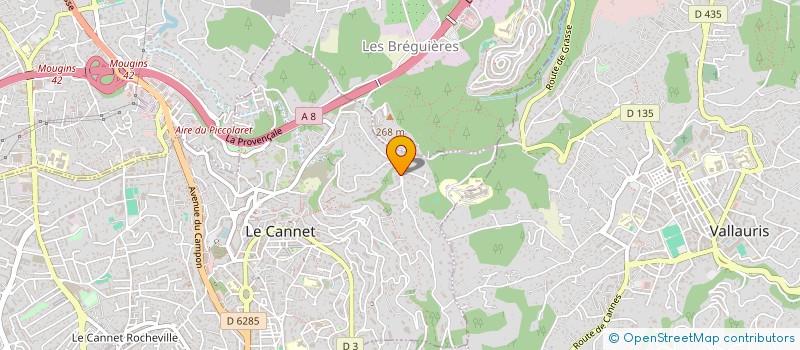 localisation de l'entreprise SC LES PHENICIENNES à LE CANNET