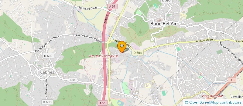 localisation de l'entreprise SC LES PIVOINES à BOUC-BEL-AIR