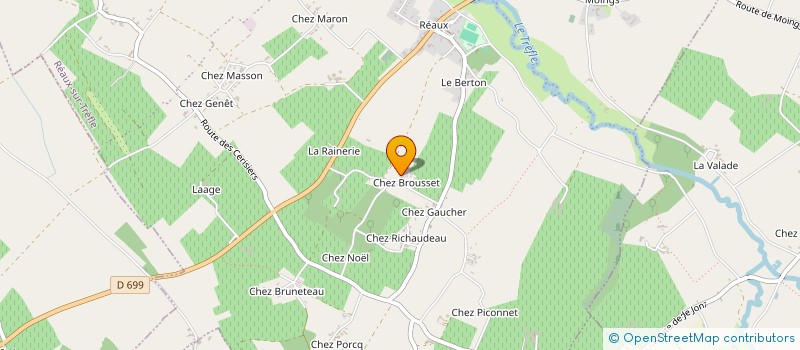 localisation de l'entreprise SC LES SAPINS à REAUX SUR TREFLE