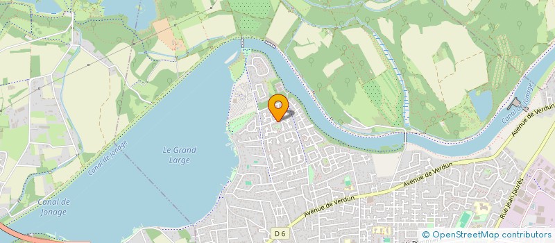 localisation de l'entreprise SC LES TAMARIS  MEYZIEU