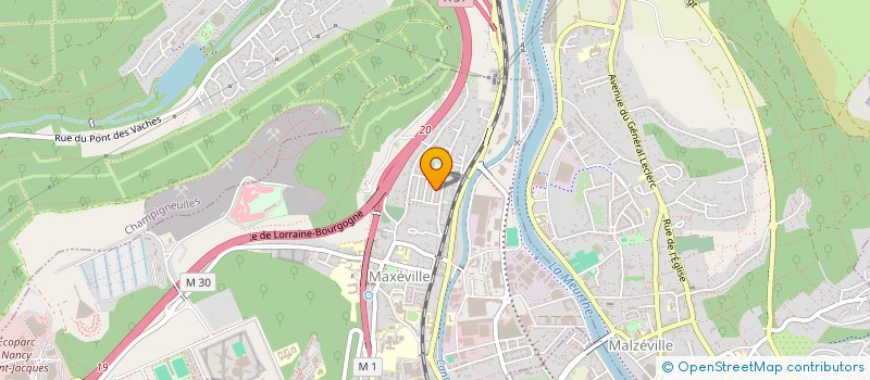 localisation de l'entreprise SC LES TROIS D  MAXEVILLE