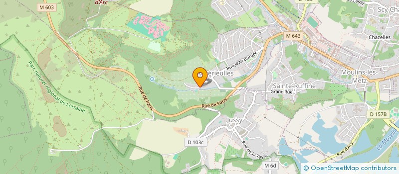 localisation de l'entreprise SC. LES VERMISSEAUX  ROZERIEULLES