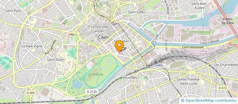 localisation de l'entreprise SC LES VIKINGS à CAEN