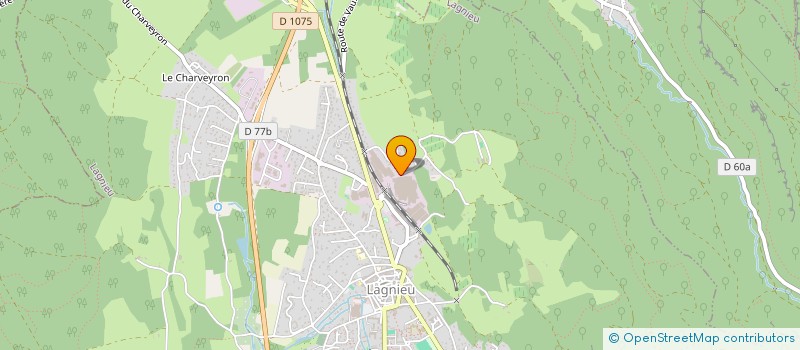 localisation de l'entreprise SC LIBELLULE  LAGNIEU