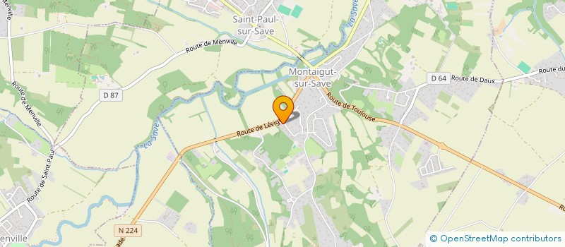 localisation de l'entreprise SC LIKOA  MONTAIGUT-SUR-SAVE