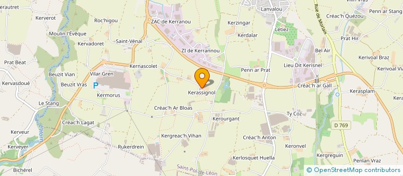 localisation de l'entreprise SC LIMINA  SAINT-POL-DE-LEON