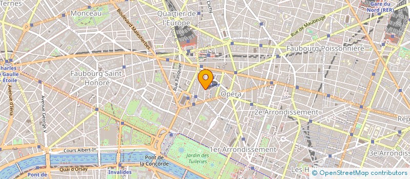 localisation de l'entreprise SC LINA CONSULTING  PARIS