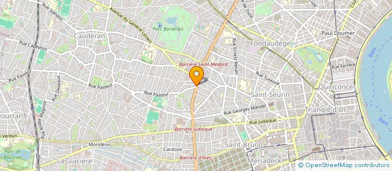 localisation de l'entreprise SC LISE B  BORDEAUX