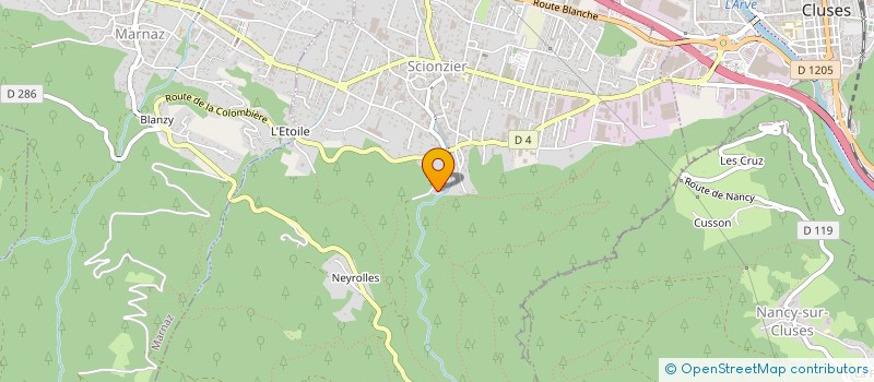 localisation de l'entreprise SC LKI à SCIONZIER