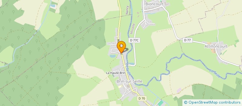 localisation de l'entreprise SC LOC à BRIN-SUR-SEILLE