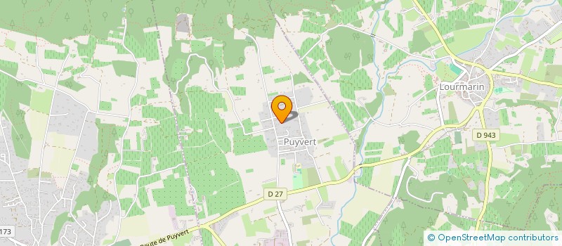 localisation de l'entreprise SC-LOG  PUYVERT