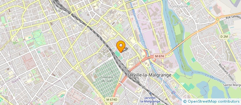 localisation de l'entreprise SC. LOGE  NANCY