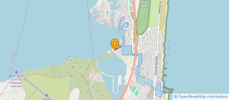 localisation de l'entreprise SC LOPEZ-FRAUCA  LE BARCARES