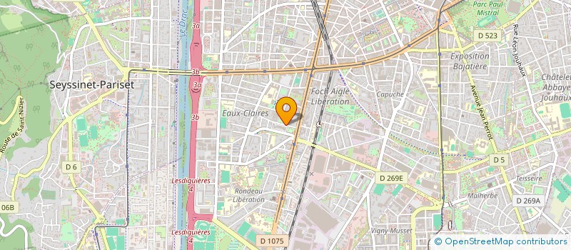 localisation de l'entreprise SC LORANA  GRENOBLE