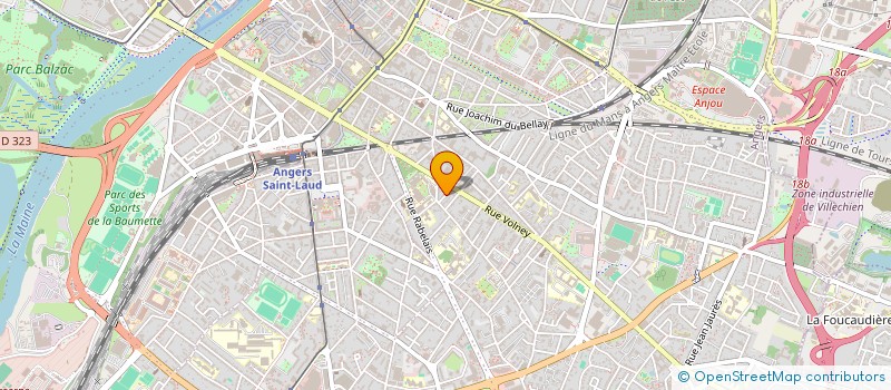 localisation de l'entreprise SC LPL à ANGERS