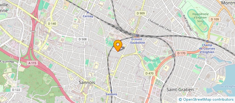 localisation de l'entreprise SC LRM  ERMONT