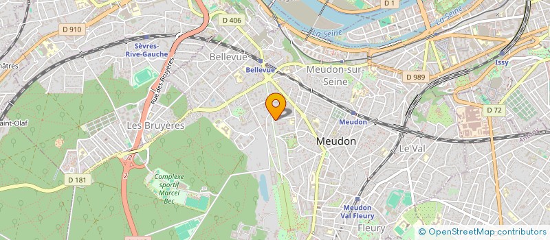 localisation de l'entreprise SC LUCAUDE à MEUDON