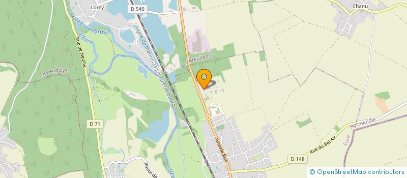 localisation de l'entreprise SC LUCCAN  BUEIL