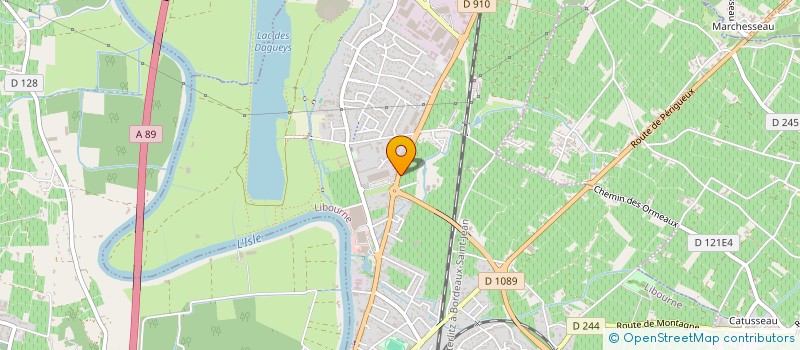 localisation de l'entreprise SC LUCIE MOUEIX  LIBOURNE