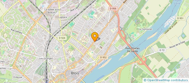 localisation de l'entreprise SC LULI  BLOIS