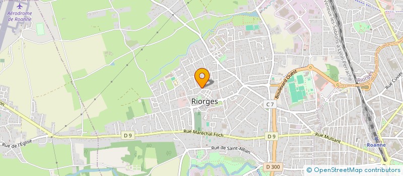 localisation de l'entreprise SC LUMINORA à RIORGES