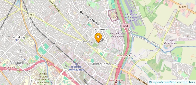 localisation de l'entreprise SC LUMIO à TOULOUSE