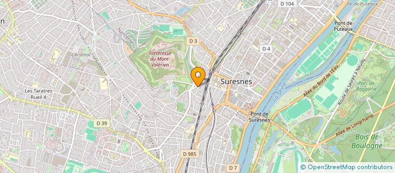 localisation de l'entreprise SC LUTETIA INVEST à SURESNES