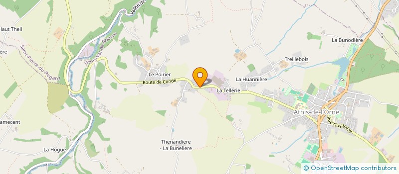 localisation de l'entreprise SC LVGAS à ATHIS-VAL DE ROUVRE